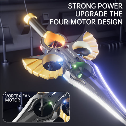 Drone Sword-flying Gesture Remote Control Flying Sword, Children's Gesture-sensing Aircraft, Toy For Boys, Entertainment, Birthday Gift
